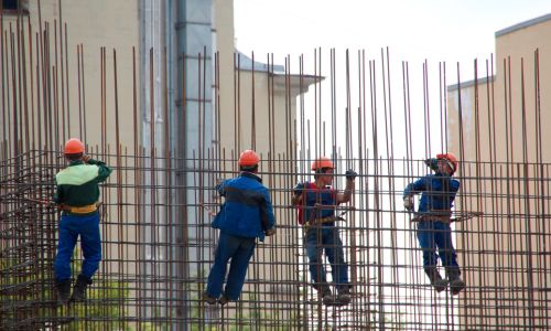 trabajo de construcción sin papeles